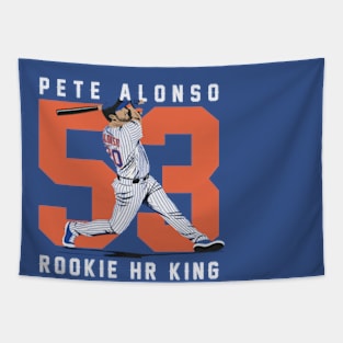 Pete Alonso Rookie Home Run King Tapestry