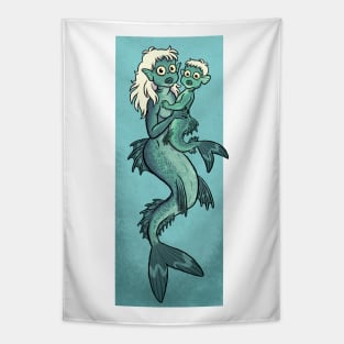 Fish Momma Tapestry