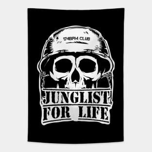 Junglist for Life ( Die Hard Fans of Jungle Music ) Tapestry