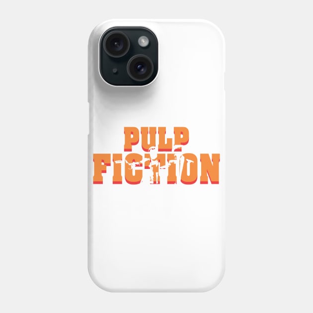 Pulp Fiction Logo Phone Case by mito42