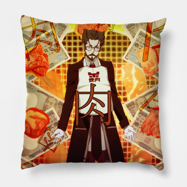 Kaiki Meat-wave Pillow by lawryncephoenix