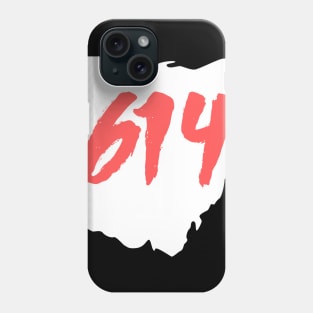 Columbus Ohio 614 Area Code Phone Case