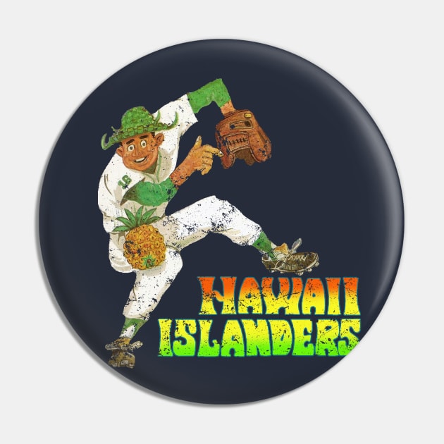 Hawaii Baseball Pin by retrorockit