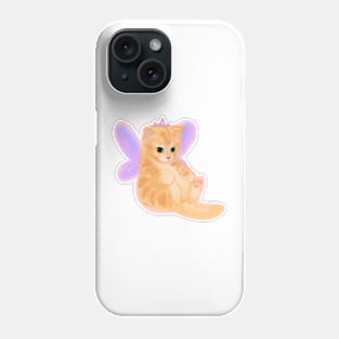 fairy princess cat Phone Case