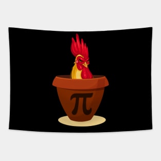 Funny Chicken Pot Pie T-Shirt Tapestry