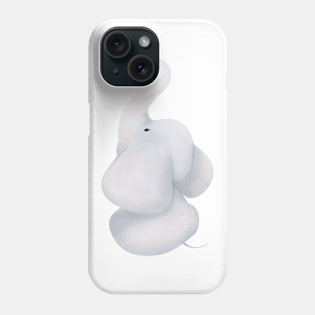 Baby elephant Phone Case by carolam