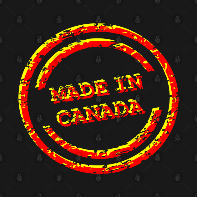 Made in Canada, america, patriot, style, circle by Semenov