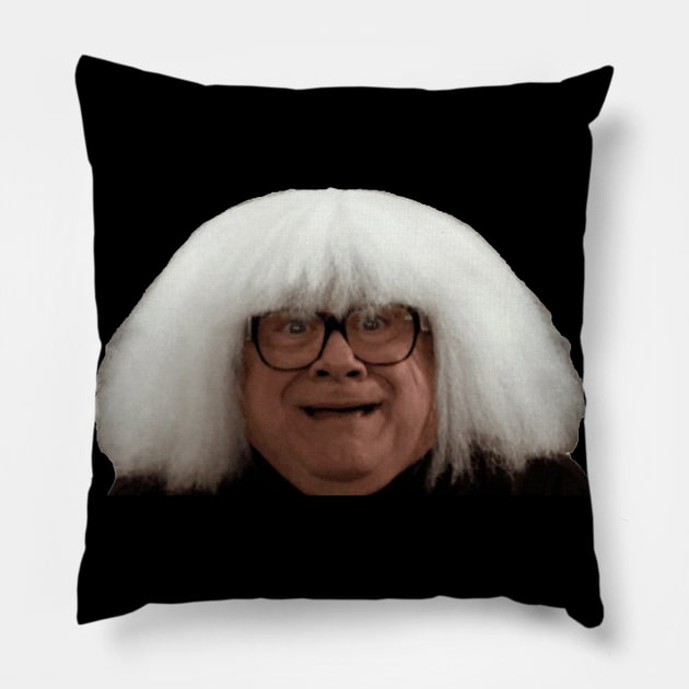 Danny Devito Pillow by GroovyArt