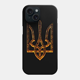 Incandescent Trident, Ukrainian Coat of Arms Phone Case