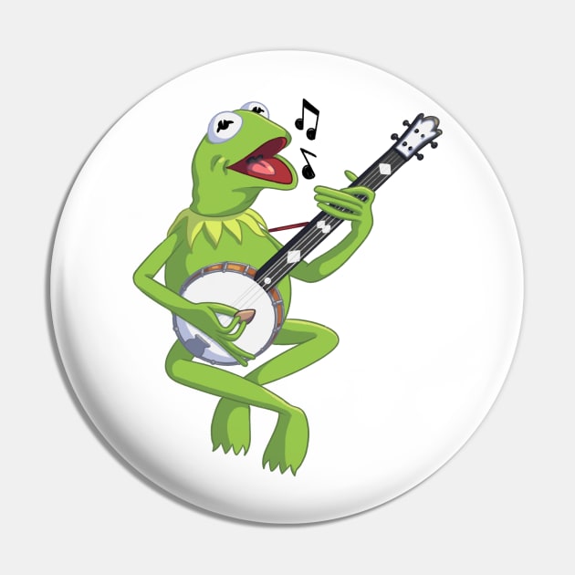 Kermit Pin by jfeldmanart