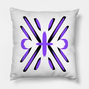 symmetrical pattern Pillow