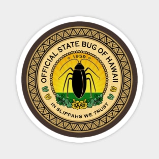 Official State Bug of Hawaii Seal Magnet