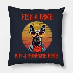 Pick a Bone Pillow