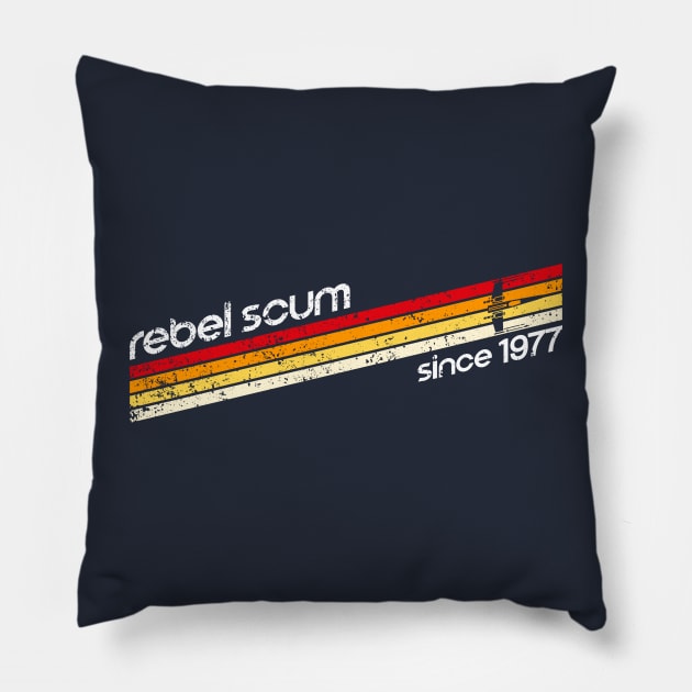 Old School Scum Pillow by RetroDivision