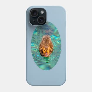 Duckling in the ripples Phone Case