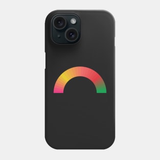 Red stripe rainbow Phone Case