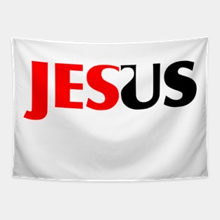 Jesus loves us Tapestry