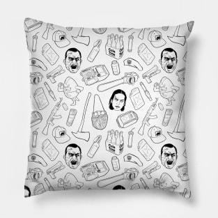 Left 4 dead 2 White and Black Version Pillow