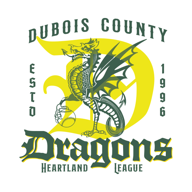 Dubois County Dragons by MindsparkCreative