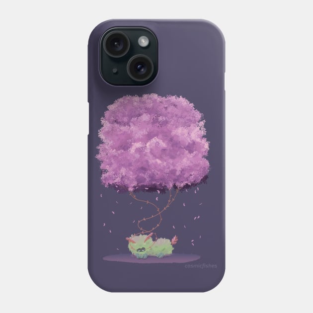 Dehra Napping Phone Case by Cosmographia