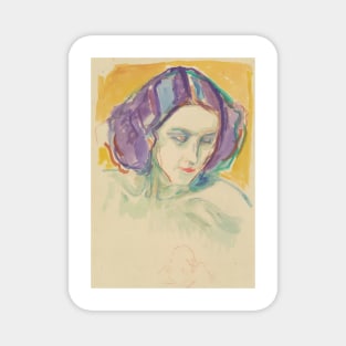 Female Portrait by Munch Magnet
