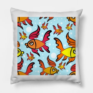 fishes pattern Pillow