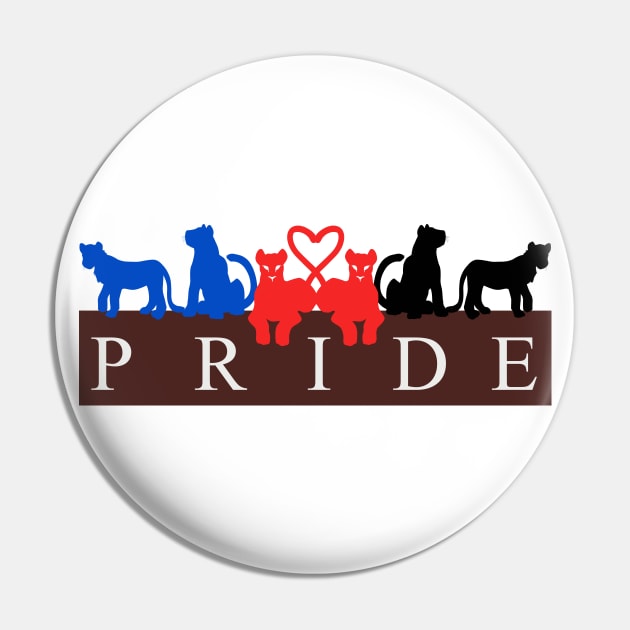 Poly Lion Pride 2 Pin by Ausplosion