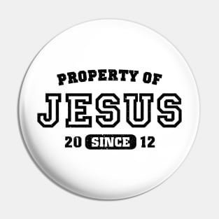 Property of Jesus since 2012 Pin