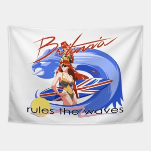 Britannia Rules the Waves Tapestry