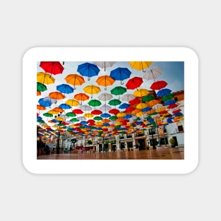 Colourful Umbrellas Torrox Spain Magnet