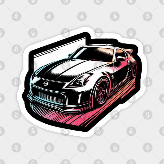 Nissan 350z Magnet by TaevasDesign