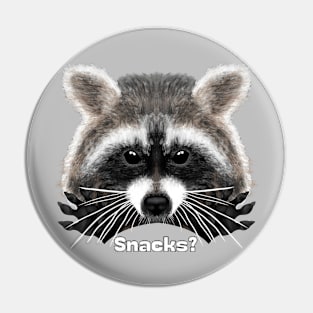 Snaccoon Pin