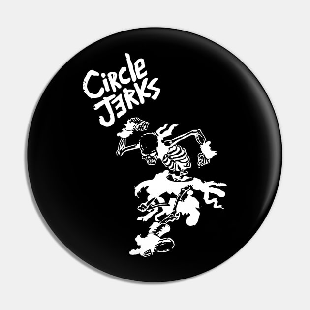 Skull Jerks Pin by HaluyArts