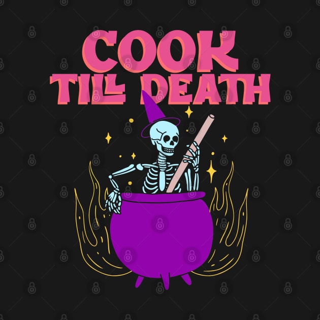 Cook Till Death - Halloween cooking-themed by PrintSoulDesigns