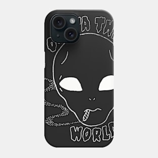 Outta this World (Black) Phone Case