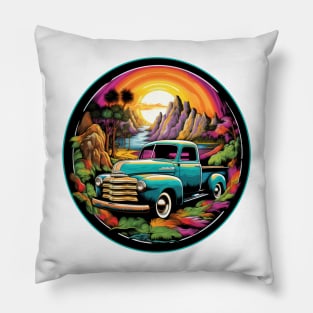 Classic Truck Pillow