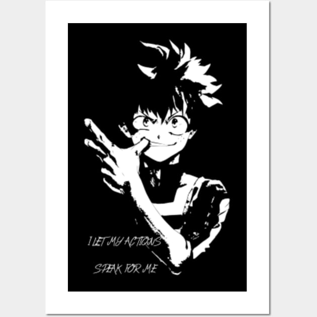 8 Izuku Midoriya Boku Anime Tshirt Design - Anime Design Png