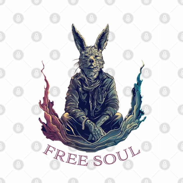 Anthropomorphic wolf - free soul by Salogwyn