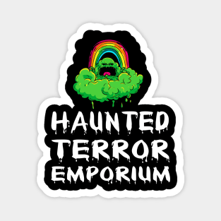 Halloween Zombie Cloud Rainbow Haunted Terror Emporium Apparel Magnet