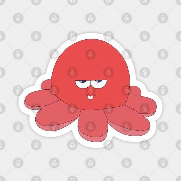 Cute Octopus Magnet by DiegoCarvalho