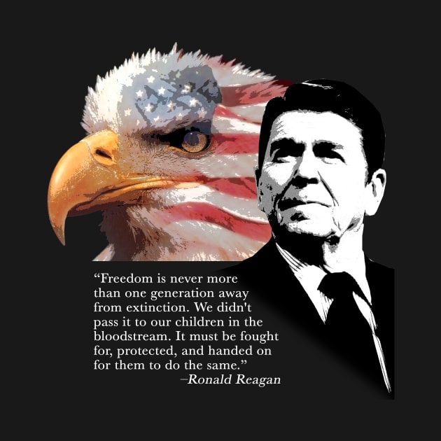 Ronald Reagan Quote 3 by EJTees