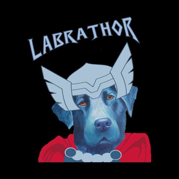 Labrador Superhero by TimeTravellers