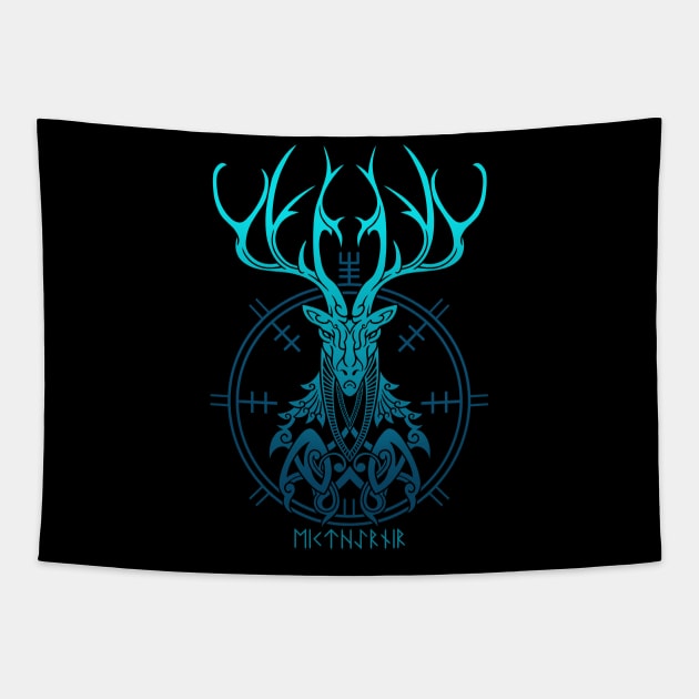 Eikthyrnir Tapestry by svthyp