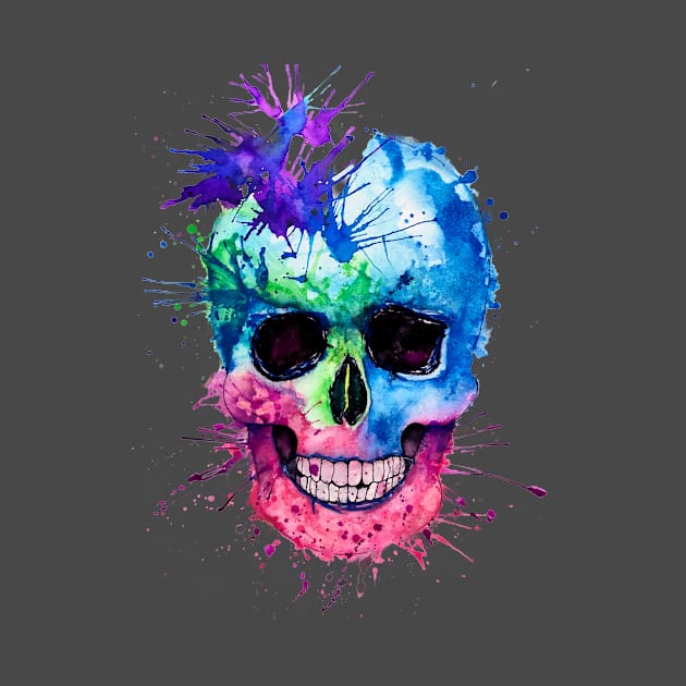 Sugar skull by NadzzzArt