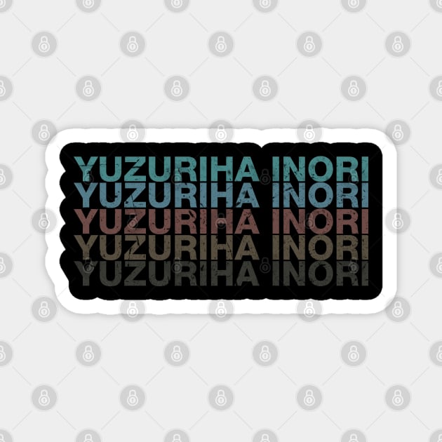 Vintage Proud Anime Name Inori Funny Birthday Gift Magnet by Kisos Thass