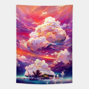 Isle of Brand New Colors Tapestry