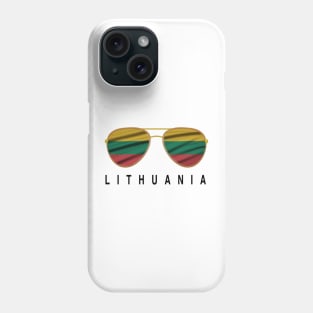 Lithuania Sunglasses, Lithuania Flag, Lithuania gift ,  Lithuanian , Phone Case