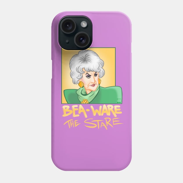 Bea-ware the Stare Phone Case by BeefcakeBoss