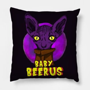 Baby little Beerus Pillow
