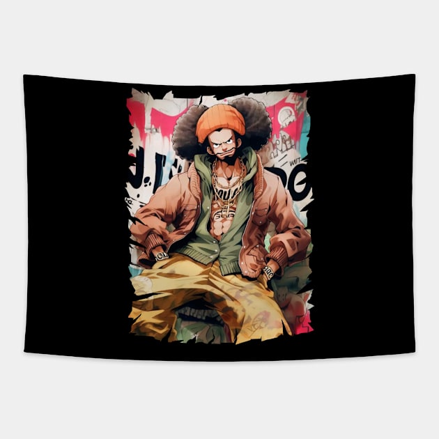 USOPP MERCH VTG Tapestry by Melesz.Ink Tattoo